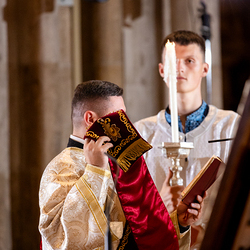 byzantinisches Pontifikalamt Stephansdom