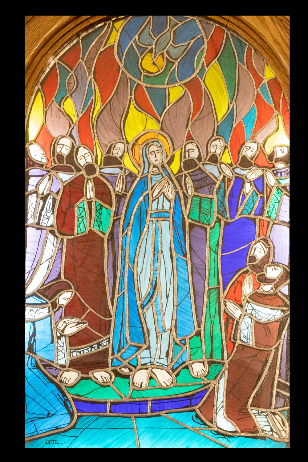 Darstellung der Geschehnisse zu Pfingsten